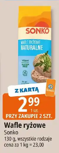 E.Leclerc Sonko Wafle ryżowe oferta