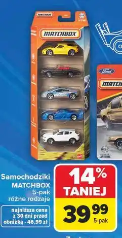 Carrefour Samochodziki Matchbox oferta