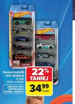 Carrefour Samochody Hot Wheels oferta