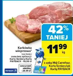 Carrefour Market Carrefour Karkówka wieprzowa oferta