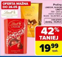 Carrefour Market Lindt Praliny Lindor, Nuxor oferta