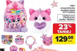 Carrefour Jajko z pluszową niespodzianką rainbocorns Zuru oferta