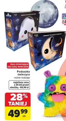 Carrefour Poduszka świecąca księżyc oferta