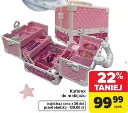 Carrefour Kuferek z akcesoriami do makijażu oferta