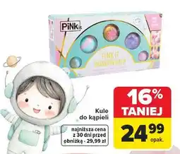 Carrefour Kule do kąpieli rainbow Pink It oferta