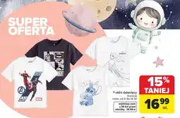 Carrefour T-shirt dziecięcy rozm. 4-14 lat oferta