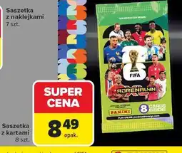 Carrefour Saszetka z kartami fifa Panini oferta