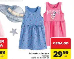 Carrefour Sukienka dziewczęca oferta