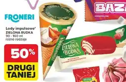 Carrefour Lód z sosem truskawkowym Zielona Budka oferta