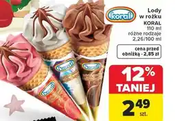 Carrefour Rożek śmietankowy Koral oferta