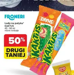Carrefour Lody shake cytryna-truskawka Nestle Kaktus oferta