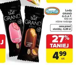 Carrefour Lód cosmopolitan Koral Grand G.o.a.t oferta