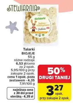 Carrefour Biotalarki jaglano-kukurydziane Biojeje oferta