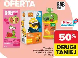 Carrefour Przekąska jabłkowo-malinowa Bob Snail oferta