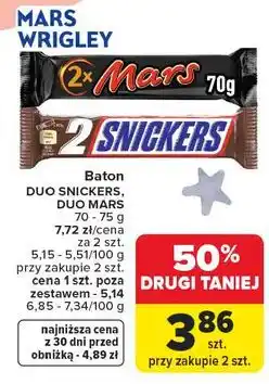 Carrefour Baton Snickers oferta