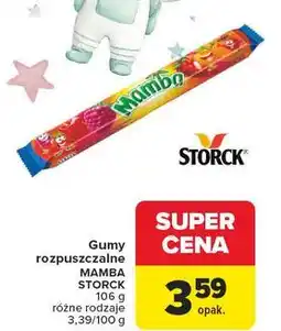 Carrefour Guma rozpuszczalna wieloowocowa Mamba oferta