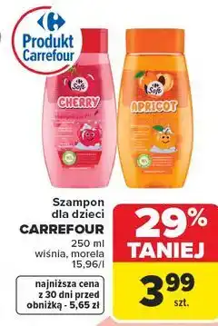 Carrefour Szampon do włosów morela Carrefour Soft oferta