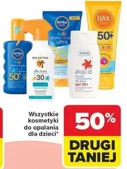 Carrefour Słoneczna emulsja wodoodporna dla dzieci spf 50+ Ziaja Ziajka oferta