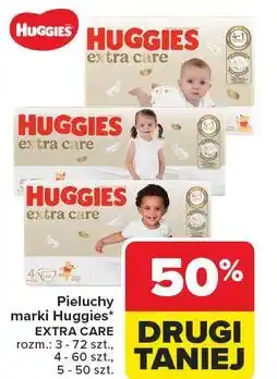 Carrefour Pieluszki 3 Huggies Extra Care oferta