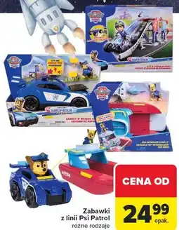 Carrefour Zabawki z linii Psi Patrol różne rodzaje oferta
