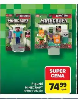 Carrefour Figurki MINECRAFT różne rodzaje oferta