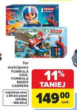 Carrefour Tor wyścigowy FORMULA KIDZ, FORMULA MARIO CARRERA oferta