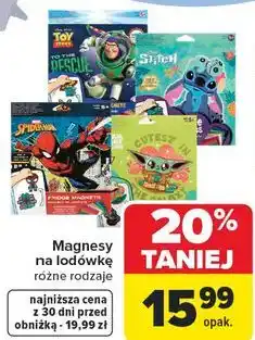 Carrefour Magnesy na lodówkę różne rodzaje oferta