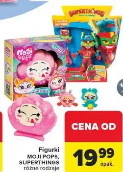Carrefour Figurki MOJI POPS, SUPERTHINGS różne rodzaje oferta