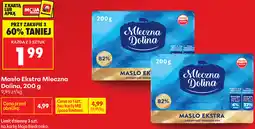 Biedronka Masło Ekstra Mleczna Dolina oferta
