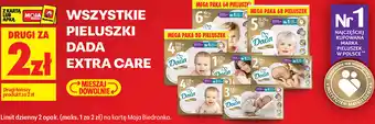 Biedronka WSZYSTKIE PIELUSZKI DADA EXTRA CARE oferta