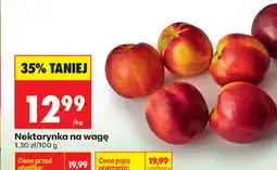 Biedronka Nektarynka na wagę oferta