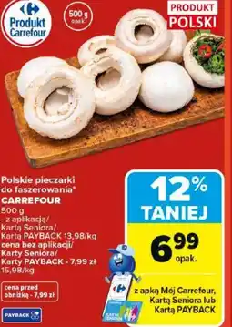 Carrefour Market Carrefour Pieczarki do faszerowania oferta