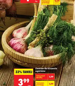 Biedronka Zestaw do kiszenia ogórków oferta