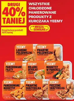 Biedronka Chłodzone panierowane produkty z kurczaka Yeemy oferta