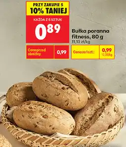 Biedronka Bułka poranna fitness oferta