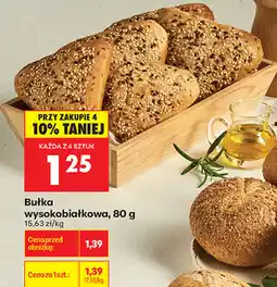 Biedronka Bułka wysokobiałkowa oferta