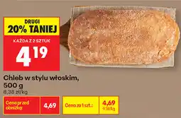 Biedronka Chleb w stylu włoskim oferta