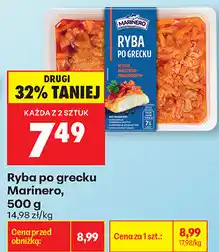 Biedronka Ryba po grecku Marinero oferta