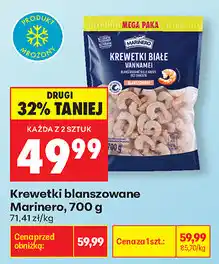 Biedronka Krewetki blanszowane Marinero oferta