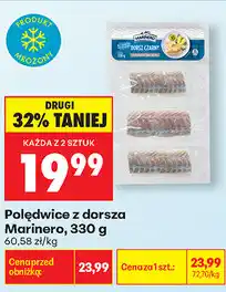 Biedronka Polędwice z dorsza Marinero oferta