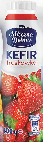 Biedronka Kefir truskawka Mleczna Dolina oferta