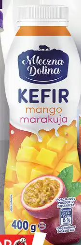 Biedronka Kefir mango marakuja Mleczna Dolina oferta