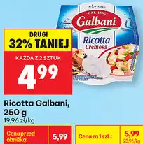 Biedronka Ricotta Galbani oferta