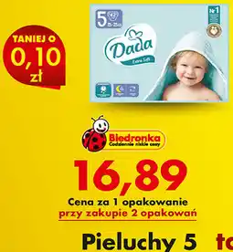 Biedronka Pieluchy 5 Dada Extra Soft oferta