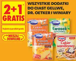 Biedronka WSZYSTKIE DODATKI DO CIAST GELLWE, DR. OETKER I WINIARY oferta