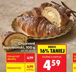 Biedronka Croissant napoleoński oferta