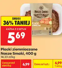 Biedronka Placki ziemniaczane Nasze Smaki oferta