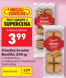 Biedronka Ciastka kruche Bonitki oferta