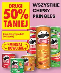 Biedronka Chipsy Pringles oferta