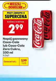 Biedronka Napój gazowany Coca-Cola lub Coca-Cola Zero Cukru oferta